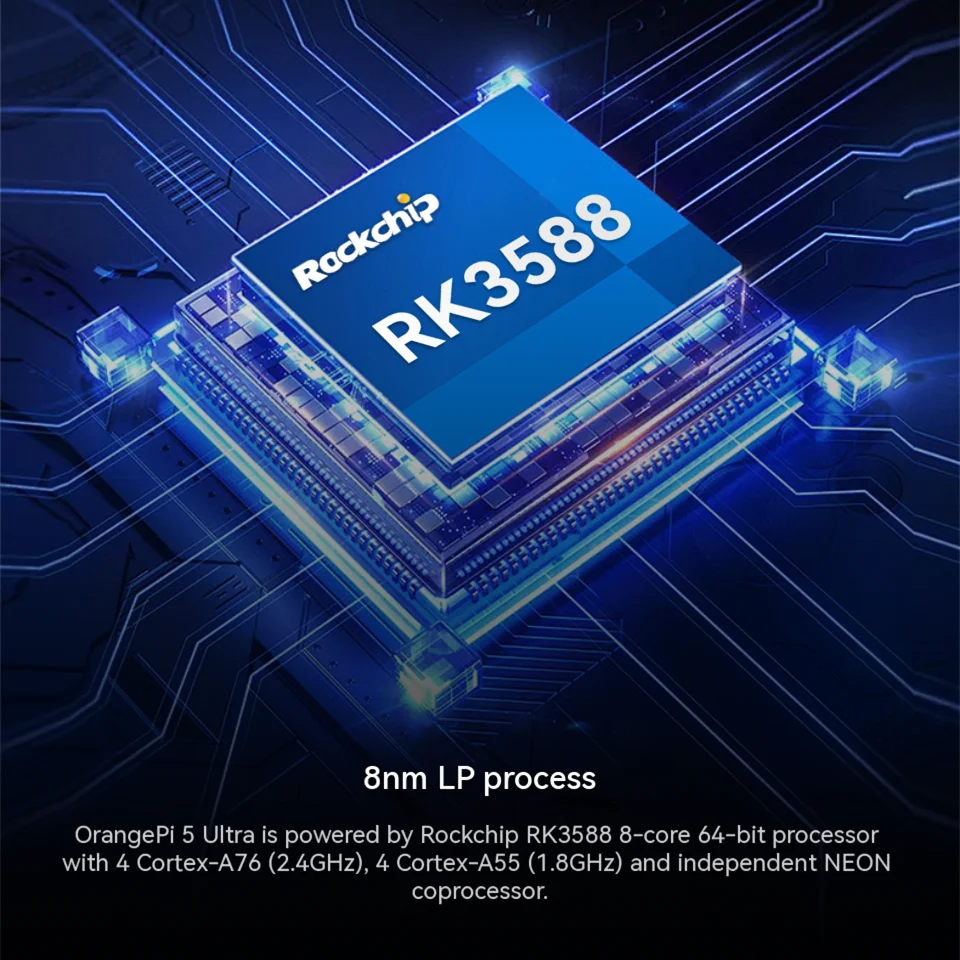 Orange Pi 5 Ultra 8GB/16GB LPD - Orange Pi 5 Plus 16Gb 评论和价格